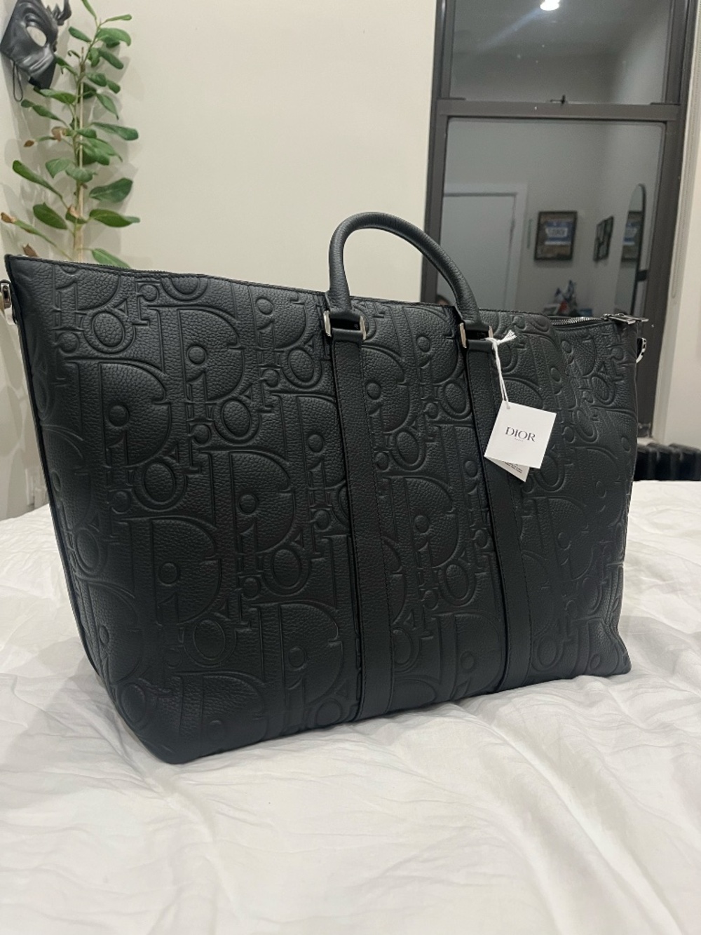 Dior Gravity 40 - Leather Duffle Bag